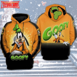 Goofy Cute Happy Art 3D Printed Hoodie