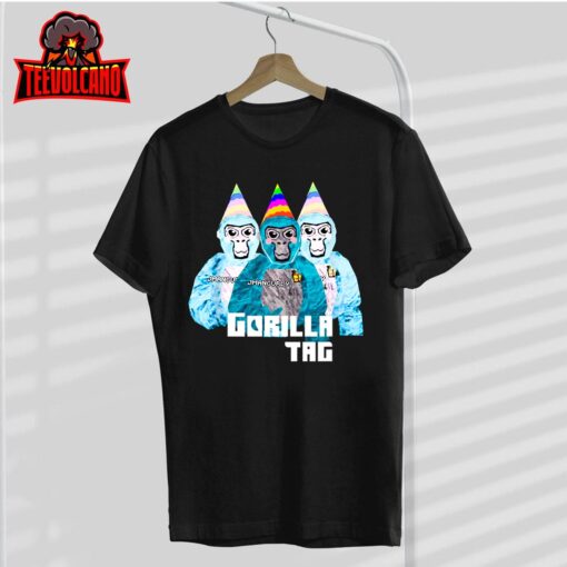 Gorilla Tag JMANCURLY Merch for Boys VR Gaming Boys Teens T-Shirt