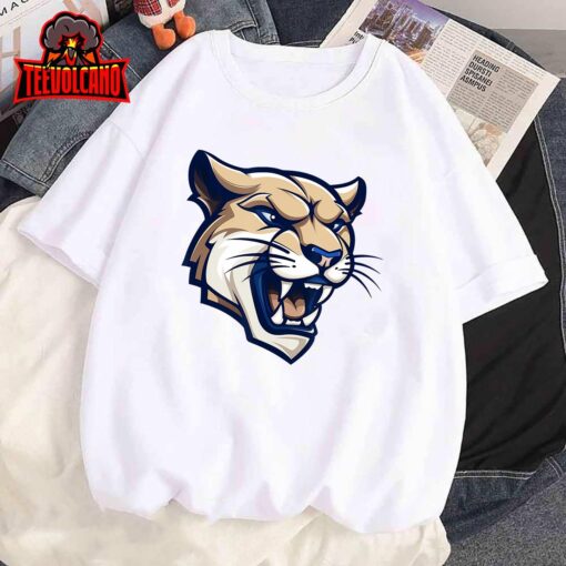 Graphic Cougar Head T-Shirt