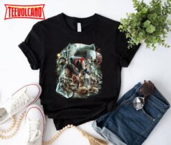 Graphic Pennywise IT Clown Shirt, You’ll Float Too Horror Movie Shirt