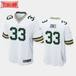 Green Bay Packers Aaron Jones White Limited Jersey