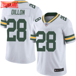 Green Bay Packers AJ Dillon White Limited Jersey