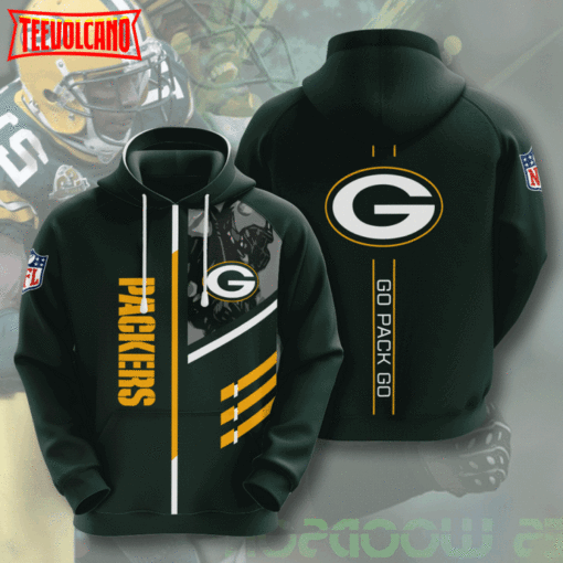 Green Bay Packers American Football 3D Printed Hoodie