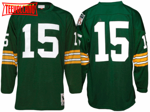 Green Bay Packers Bart Starr Green 1969 Throwback Jersey