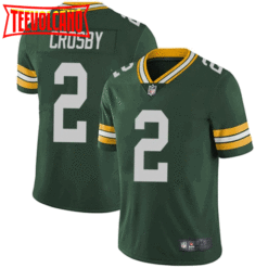 Green Bay Packers Mason Crosby Green Limited Jersey