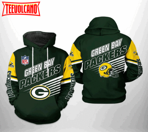 Green Bay Packers NFL Team 3D Hoodie