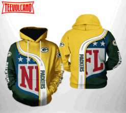 Green Bay Packers NFL Team 3D Printed Hoodie