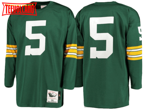 Green Bay Packers Paul Hornung Green 1961 Throwback Jersey