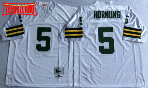 Green Bay Packers Paul Hornung White Throwback Jersey