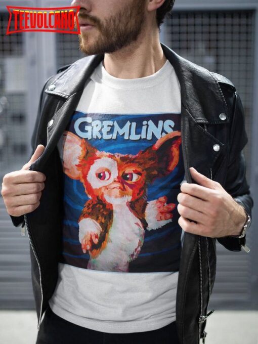 Gremlins Movie Poster Style Soft T Shirt, Vintage Gremlins Movie Shirt