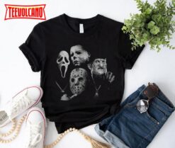 Halloween Friends T-Shirt, Horror Movie Shirt, Freddy Krueger Shirt