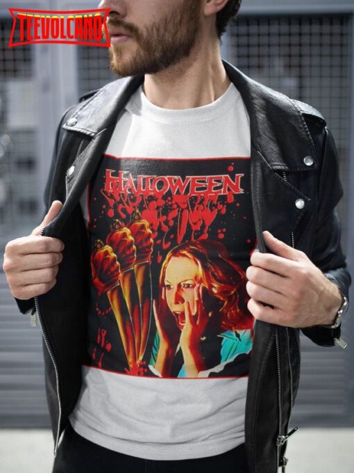 Halloween Poster T Shirt, Horror Movie Shirt