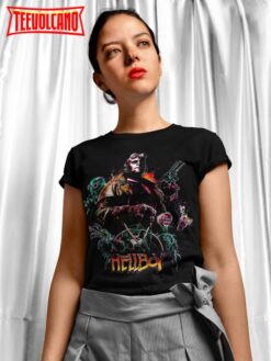 Hellboy Movie Poster T-Shirt, Action Movie Fan Gift T Shirt