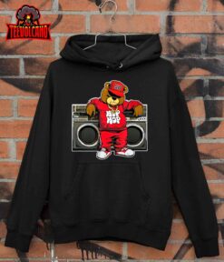 HIP HOP TEDDY BEAR Hip Hop Anniversary Graffiti Boombox T-Shirt