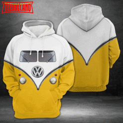 Hippie Bus 3D Printed Hoodie