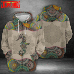 Hippocampus 3D Printed Hoodie