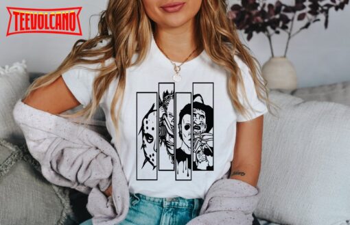 Horror Movie Characters Picture, Horror Characters Shirt