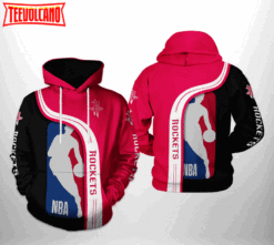 Houston Rockets NBA Team 3D Printed Hoodie