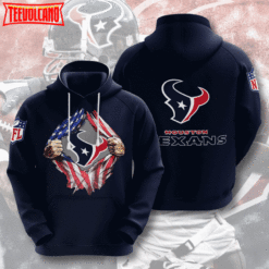 Houston Texans American Football 3D Printed Hoodie