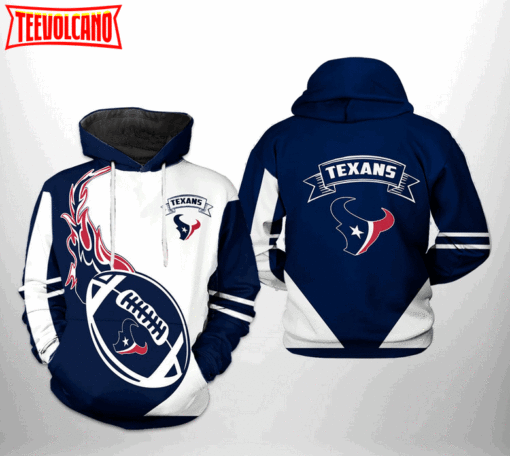 Houston Texans NFL Classic 3D Printed Hoodie