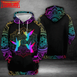 Hummingbirds 3D Printed Hoodie