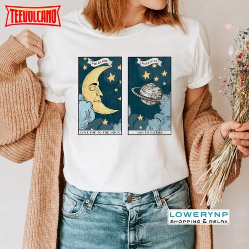 I Love You To The Moon and Saturn T-shirt, Taylor Inspired Shirt