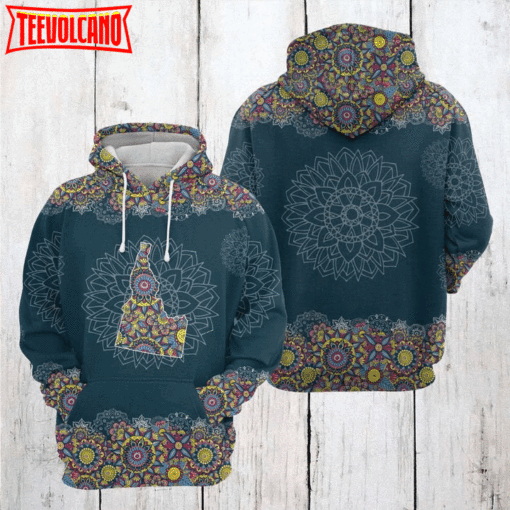 Idaho Mandala 3D Printed Hoodie