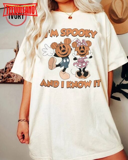 Im Spooky And I Know It Comfort Colors Shirt, Spooky Family Halloween Shirt