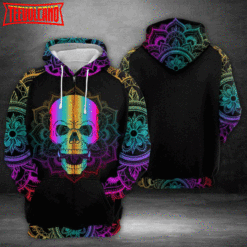 Impressive Skull 3D Printed Hoodie