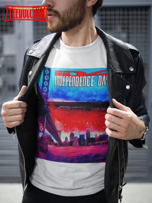 Independence Day Movie T Shirt, 90s Movie Nostalgia Graphic T Shirt