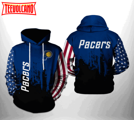 Indiana Pacers NBA Team US 3D Printed Hoodie