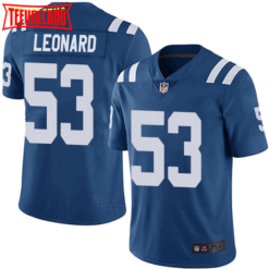 Indianapolis Colts Darius Leonard Royal Limited Jersey