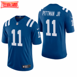 Indianapolis Colts Michael Pittman Jr Blue Limited Jersey