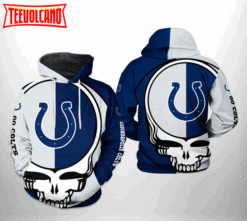 Indianapolis Colts NFL Grateful Dead 3D Printed Hoodie