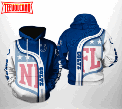 Indianapolis Colts NFL Team 3D Printed Hoodie