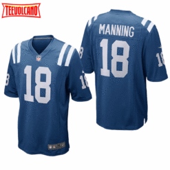 Indianapolis Colts Peyton Manning Royal Limited Jersey