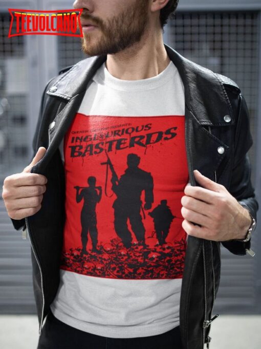 Inglorious Basterds Soft T Shirt, Inglorious Basterds Stylized T-Shirt