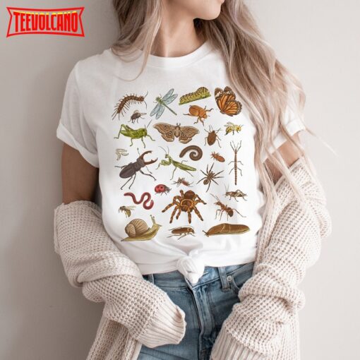 Insect Shirt Bug Shirt Goblincore Shirt Entomology Shirt