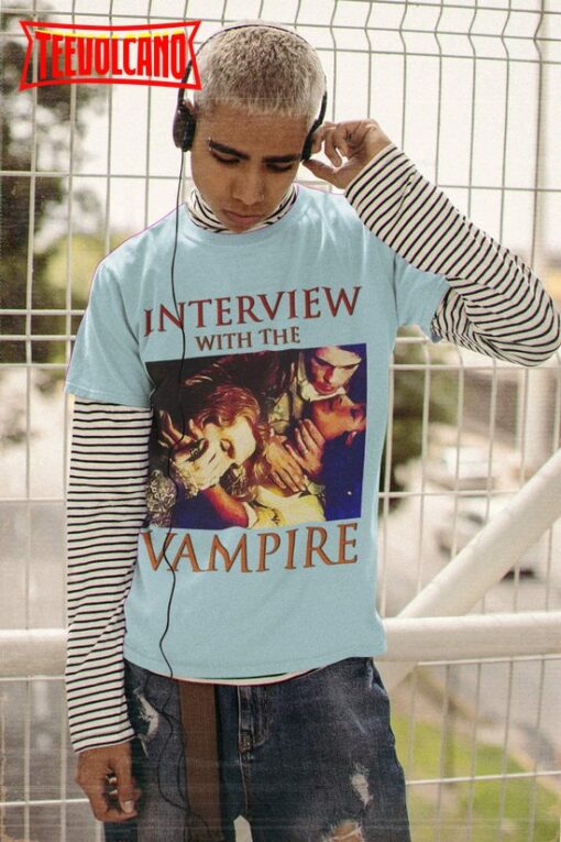 Interview with the Vampire Movie Poster T Shirt, 90s Horror Movie Shirt