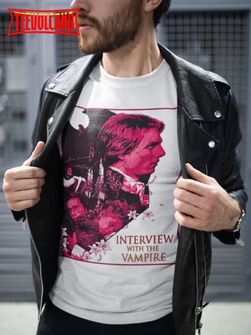 Interview with the Vampire Movie Poster T Shirt, Horror Fan Shirt