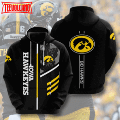 Iowa Hawkeyes American Football 3D Printed Hoodie