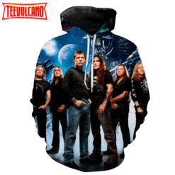 Iron Maiden 3D Printed Hoodie