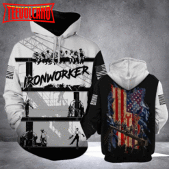 Ironworker 3D Printed Hoodie