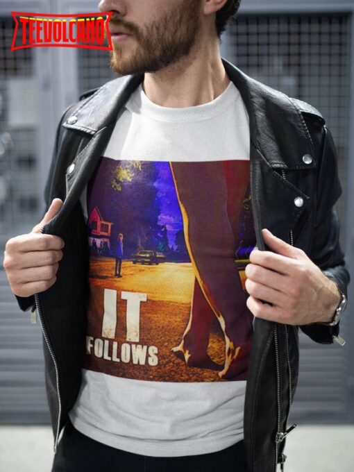 IT Follows Soft T-Shirt, IT Follows Movie Poster Style T Shirt