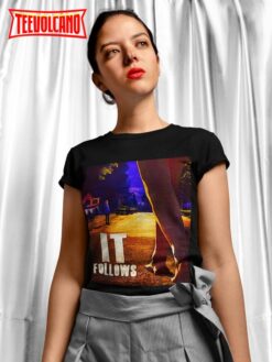 IT Follows Soft T-Shirt, IT Follows Movie Poster Style T Shirt