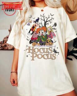 It’s Just A Bunch Of Hocus Pocus Shirt, Mickey & Friends Halloween Shirt