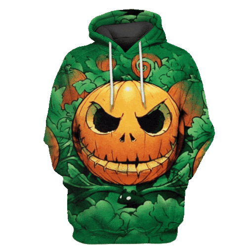 Jack Skellington Nightmare Before Christmas Pumpkin King 3D Hoodie