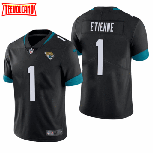 Jacksonville Jaguars Travis Etienne Black Limited Jersey