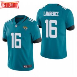 Jacksonville Jaguars Trevor Lawrence Teal Limited Jersey