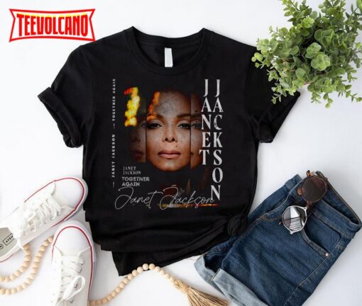 Janet Jackson Together Again Tour 2023 T-Shirt, Janet Jackson 2023 Tour Shirt